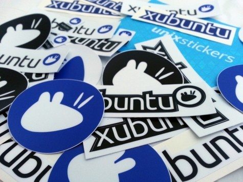 Naklejki Xubuntu