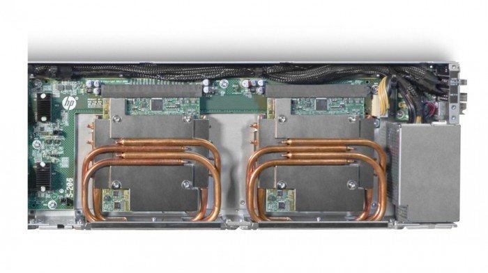 HP ProLiant XL730f Gen9 - chłodzenie procesora, pamięci i dysku