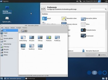 Xubuntu 12.10 - motyw Greybird