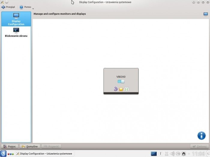 Kubuntu 13.04 - zarządzanie monitorami