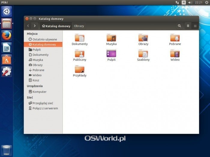 Ubuntu 14.10 - katalog domowy