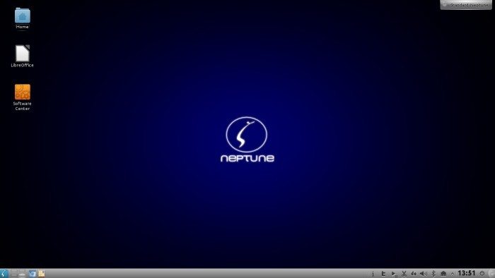 ZevenOS 2.5 Neptune - środowisko graficzne KDE