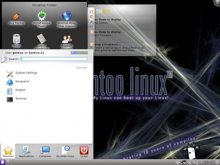 Gentoo Linux 11.0