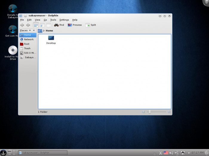 Sabayon Linux 6 KDE